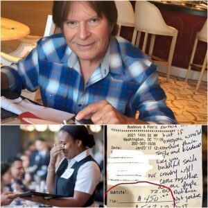 💫 BREAKING: Waitress Sees John Fogerty’s Bill, Reads the Note, and Bursts into Tears...