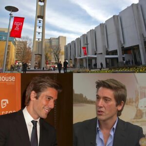 DAVID MUIR HONORED WITH PRESTIGIOUS TEMPLE UNIVERSITY AWARD — A TRIUMPH FOR JOURNALISM AND INTEGRITY...