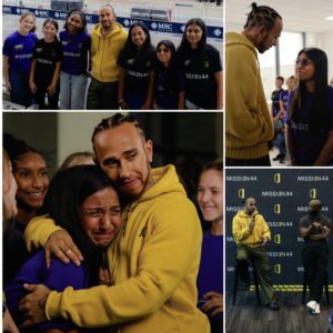 Lewis Hamilton moved audiences as he met with a group of young Girlstart students, sharing his journey of breaking barriers in STEM and motorsport...