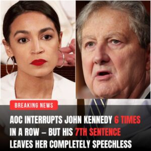 BREAKING: AOC Interrupts John Kennedy 6 Times in a Row — But His 7th Sentence Leaves Her Completely Speechless – DB