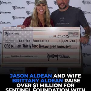 ๐จ BREAKING: Jason & Brittany Aldean Raise Over $1 Million to Fight Child Trafficking โ โFreedom Has a Voiceโ ๐บ๐ธ