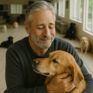 Jon Stewart quietly stepped into a struggling animal shelter in New Jersey — just 48 hours before it was set to close. Bills were overdue, and every dog inside was about to lose its home. Krixi