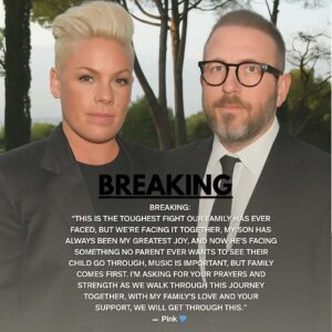 📰 SAD NEWS: Music Legend P!nk and Her Family Are Facing Heartbreaking News About Her Son — and the Deeply Emotional Reaction From Her Closest Friend, Dallas Green, Has Left Fans Stunned and Speechless 💔 nabeo