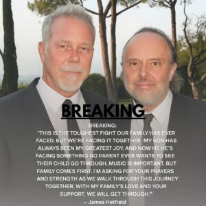 SAD NEWS: Music legend James Hetfield and his family—Lars Ulrich are facing heartbreaking news about his son — and the deeply emotional reactions from his closest friends in the music industry have left fans stunned and speechless 💔 nabeo
