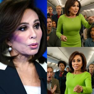 SHOCKING: ‘Sit down and let me speak!’ — Jeanine Pirro Intervenes in Mid-Flight Argument, Leaving Passengers Stunned...