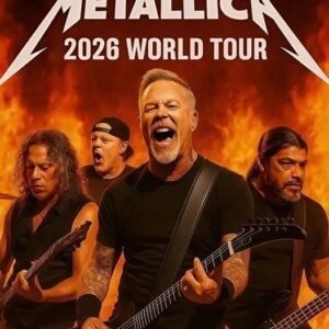 ⚡🔥 Shockwaves Hit the Plains: Metallica Returns for the Explosive 2026 World Tour nabeo
