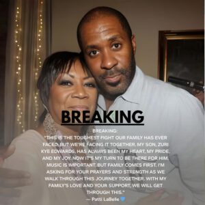 SAD NEWS: Patti LaBelle and Her Family Face Heartbreaking News About Her Son, Zuri Kye Edwards — The Music World Stands Still in Prayer