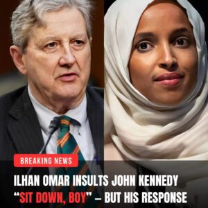BREAKING: Ilhan Omar Insults John Kennedy During a Live Hearing — “Sit Down, Kid!” — But His Response Leaves ALL OF AMERICA STUNNED ,.,
