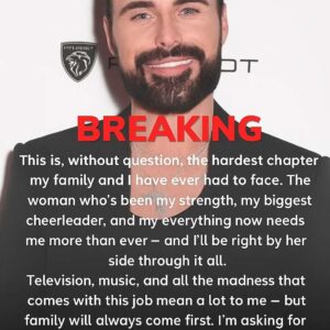 British TV personality Rylan Clark and his family are going through an incredibly difficult time