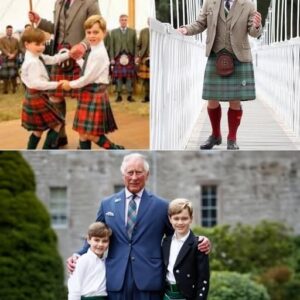 👑 A ROYAL FAIRYTALE: Prince George and Prince Louis Steal Hearts at Caithness Reception. Krixi