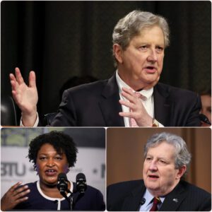 🔥 “What Did You Just Say?” — John Kennedy Erupts After Stacey Abrams’ Remarks. Krixi