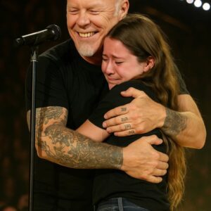 James Hetfield Keeps a 9-Year-Old Promise: Stanford Freshman Joins Him Onstage in Austin. ws