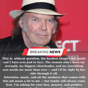 SAD NEWS: Legendary musician Neil Young faces heartbreaking time as news emerges about his beloved son - H
