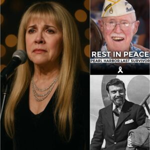 STEVIE NICKS HONORS PEARL HARBOR HERO GEORGE W. BLAKE — “THE FIRE IN HIS HEART STILL BURNS” cz