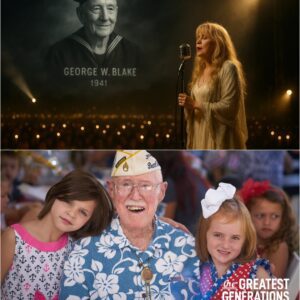 Stevie Nicks Writes “The Watch Has Ended” — A Heartfelt Tribute to Pearl Harbor Hero George W. Blake cz