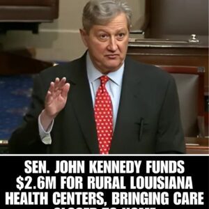BREAKING NEWS: Senator John Neely Kennedy Announces $2.6 Million Grant to Strengthen Rural Health Care Across Louisiana 💙...luong10trieu