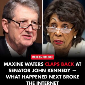 S.H.O.C.K! 🔥 Maxine Waters Clashes with Senator John Kennedy — But What Happened Next Set the Entire Internet on Fire 👀...luong10trieu