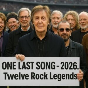 One Last Song– 2026 Twelve rock legends. One stage. One unforgettable farewell.