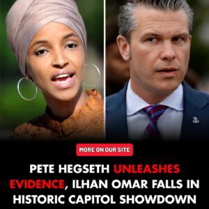 Congress in Chaos: Pete Hegseth Unleashes Evidence, Ilhan Omar Falls in Historic Capitol Showdown...