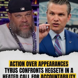 TYRUS EXPOSES PETE HEGSETH: ‘STOP HIDING BEHIND WORDS — THE PEOPLE DESERVE ACTION!