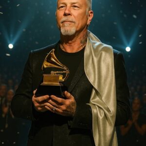 🌟 BREAKING: James Hetfield Stuns the World — Accepts “Best Vocal Performance” at the 2025 Grammys on Behalf of Elvis Presley nn
