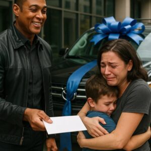 She walked two miles every day so her son could make it to football practice — and then Don Lemon heard her story.