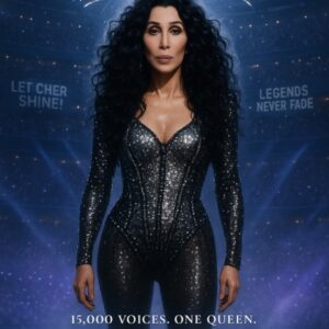 OVER 15,000 FANS DEMAND: “LET CHER TAKE THE SUPER BOWL STAGE” — PROOF THAT AMERICA STILL CRAVES REAL PERFORMANCE...