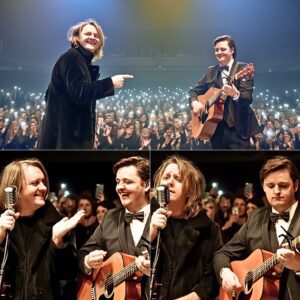 Lewis Capaldi and His Brother Deliver Emotional Onstage Duet of “Someone You Loved” That Leaves Audience in Tears. ws