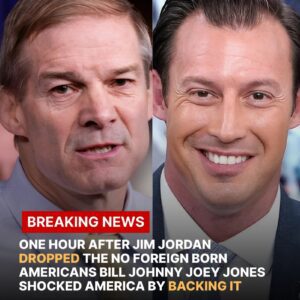 REP. JIM JORDAN DROPS SHOCK BILL: No Foreign-Born Americans Allowed in Congress or the White House AND JOHNNY JOEY JONES BACKS IT HOURS LATER