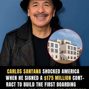 CARLOS SANTANA SHOCKS AMERICA: In a groundbreaking announcement that has inspired millions