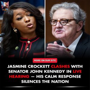 BREAKING: Jasmine Crockett Insults John Kennedy During a Live Hearing — “Sit Down, Kid!