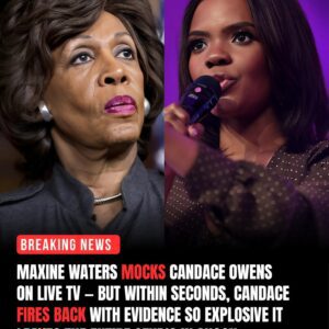 Maxine Waters MOCKS Candace Owens on Live TV — Then Candace Drops the Classified Files That End It All. During a live television appearance