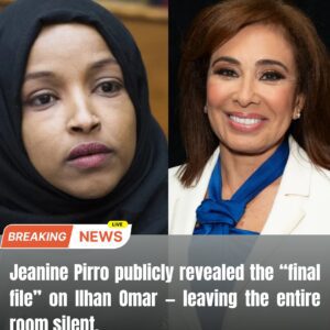 Jeanine Pirro's Bombshell Takedown: The Final File That Silenced the Chamber on Ilhan Omar. ws