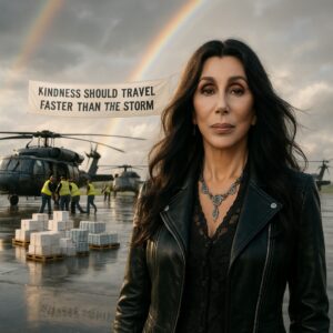 HEARTWARMING: Cher Sends Helicopters Loaded with Aid to Jamaica, Declaring: “Kindness Should Travel Faster Than the Storm.” 🌪️🎤_cz