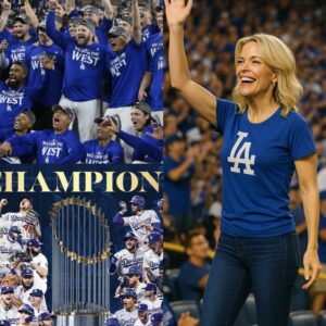 🔥 AFTER THE FINAL PITCH: Megyп Kelly’s Heartfelt Tribυte to Her Beloved Dodgers Melts America’s Heart 💙⚾- pkt