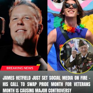 James Hetfield's Riff on Pride: Metallica's Metal God Trades Rainbows for Dog Tags—and the Internet Headbangs. ws