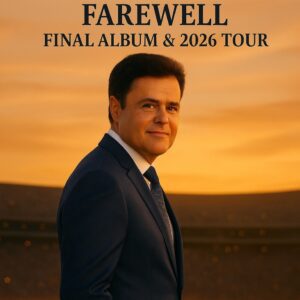 🎤 Donny Osmond Says Goodbye to the Stage: The Icon Confirms His Final World Tour in 2026 — A Heartfelt Global Farewell Honoring Over Five Decades of Music and Legacy. 🔥. Krixi