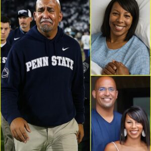 “Penn State Coach James Franklin Opens Up as His Wife’s Health Takes a Worrisome Turn”...