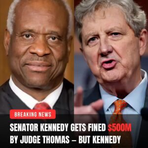 ⚖️💥 HOLY SHOCK IN COURT! Judge Clarence Thomas Just Slammed Senator John Kennedy With a $500M Fine — But What Kennedy Did Next Turned the Entire Court UPSIDE DOWN! 💥⚖️...
