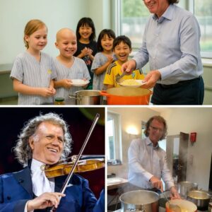 Who could have imagined that the man who has filled the grandest concert halls with music would one day be seen in a hospital kitchen, quietly preparing food for sick children?