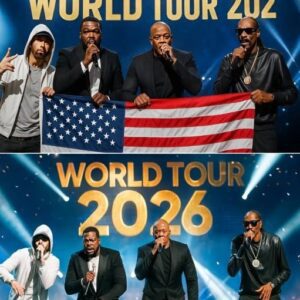 🔥 HIP-HOP HISTORY IN THE MAKING: Eminem, Snoop Dogg, Dr. Dre & 50 Cent Announce 2026 Global Stadium Tour. Krixi