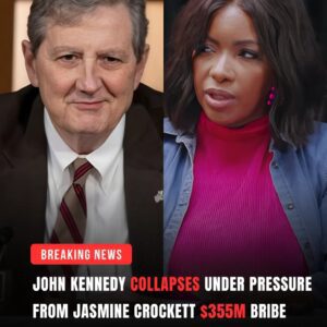 John Kennedy COLLAPSES Under Pressure From Jasmine Crockett $355 M BRIBE From Beijing EXPOSED. It started