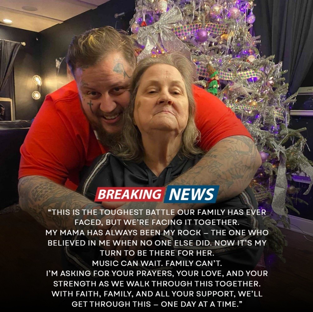 💔 SAD NEWS: Country star Jelly Roll and his family are facing heartbreaking news about his mother — and the emotional reactions from fellow artists have left fans absolutely stunned… cxz