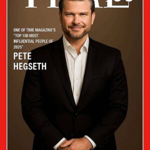 FOR THE FIRST TIME IN HISTORY: Pete Hegseth Named One of TIME Magazine’s “Top 100 Most Influential People of 2025”...