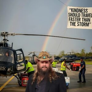Strings of Mercy: Chris Stapleton's Helicopter Heroics Bring Hope to Flood-Ravaged Jamaica lht