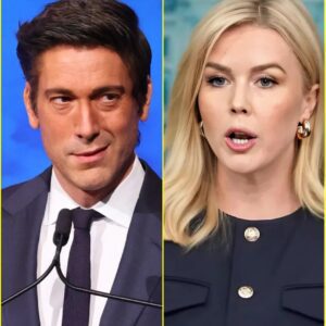 🔥 “You’ve Gone TOO FAR!” — David Muir ERUPTS at Karoline Leavitt in Explosive Live Debate That Leaves America Stunned ⚡...