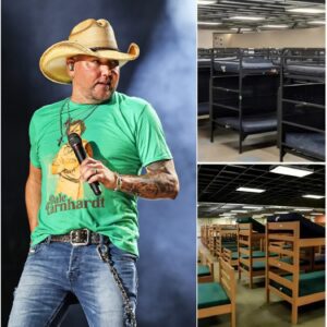 BREAKING NEWS: Beloved country music star Jason Aldean donates his entire $9.5 million bonus and sponsorship earnings to a Homeless Shelter Initiative to help fund 150 housing units with 300 shelter beds. ❤️🏠 Full details: