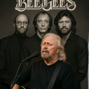 INDESCRIBABLE FEELING: It wasn’t a performance, and it wasn’t an interview — it was something quieter, deeper. Inside the old Middle Ear Studio in Miami, Barry Gibb stood beneath the soft golden light lht