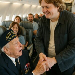 Capaldi's Cloud-Kissed Kindness: Lewis Capaldi Yields First-Class to a Veteran at 35,000 Feet – A Mid-Air Ballad of Brotherhood That Broke Hearts. ws