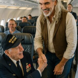 Penrod's Heavenly Hymn: Guy Penrod Surrenders First-Class to a Veteran at 35,000 Feet – A Mid-Air Gospel of Gratitude That Lifted Souls. ws